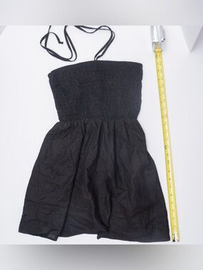 Smocked mini babydoll sun dress